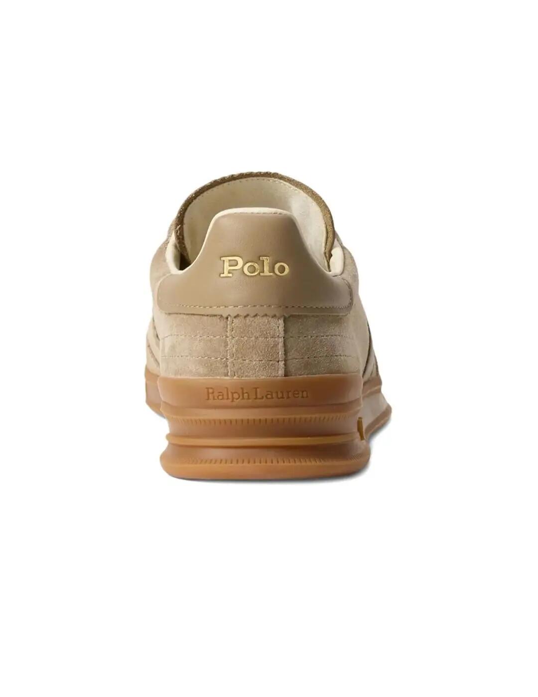 Sneaker für Herren Polo Sport Heritage Aera Lace Beige 3/4