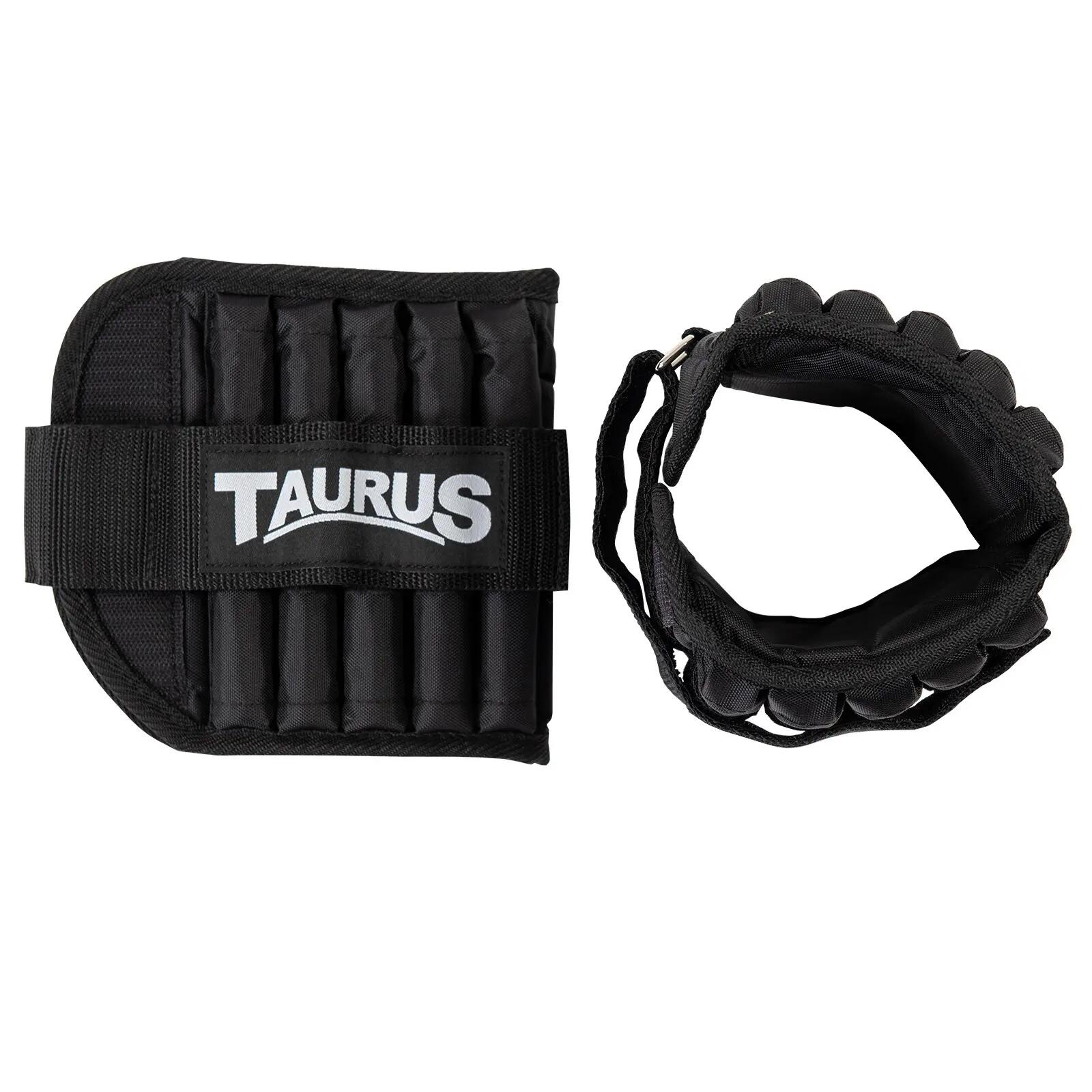 Manchettes lestées - 2 x 4,66 kg - taurus - noir 2/4