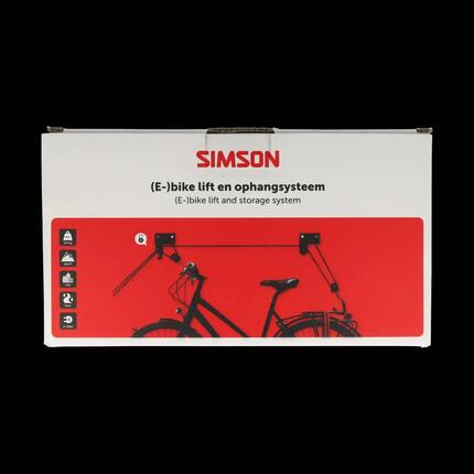 Simson système de levage et rangement vélo électrique