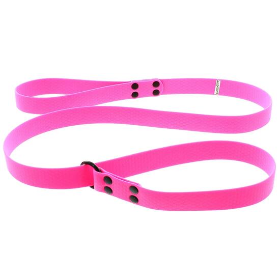 LAISSE CHIEN CANIHUNT MADE IN FRANCE HEXA 120CM LASSO ROSE