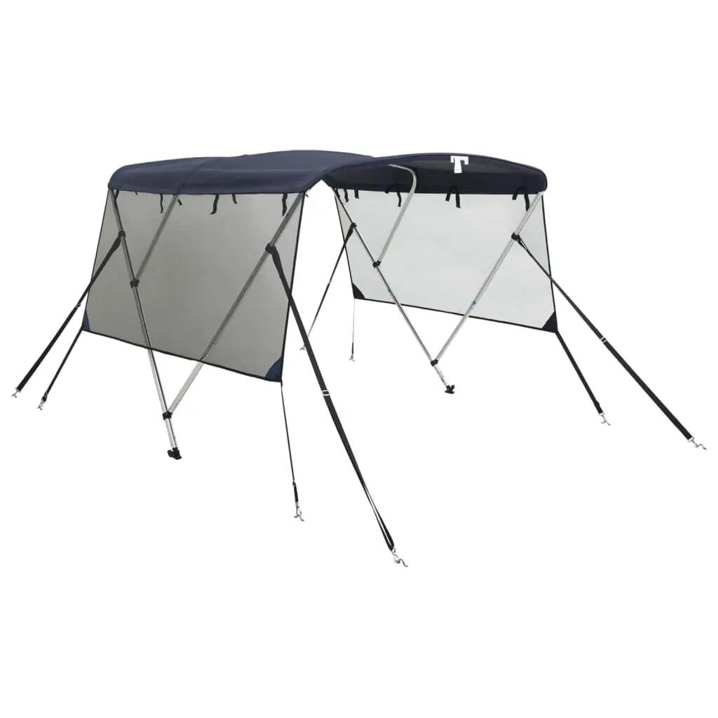 VidaXL bimini 3 arches avec parois en filet 183x(137-152)x137 cm 2/3