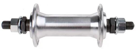 Vinty Voornaaf aluminium 36 gaats met 10 mm vaste as - zilver 2/2
