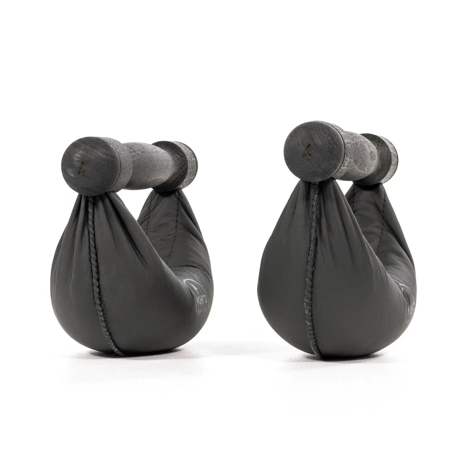 Haltère - Musculation - NOHRD Swing Shadow - 1 kg - Cuir noir 4/4