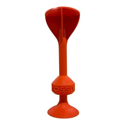 Fléchette géante à ventouse darts 100x d'adhérence silicone Mega Dart bleue