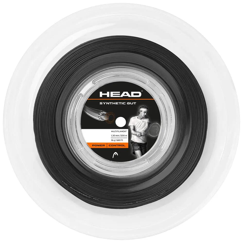 Corda Head Synthentic Gut 200M Black 2/3