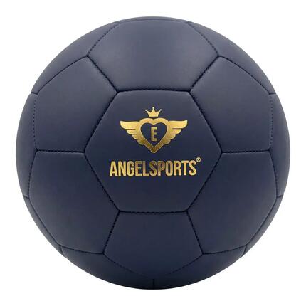Ballon de football enfant en plastique Angel Toys bleu marine