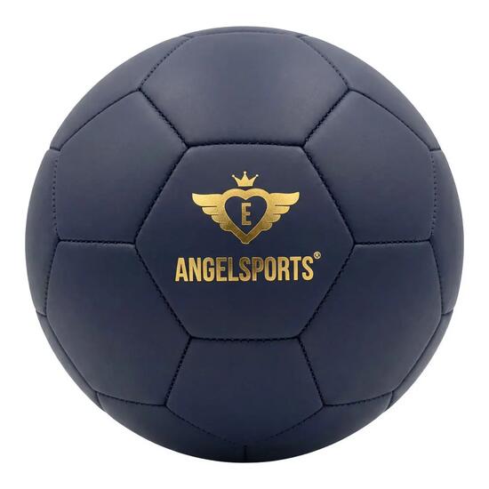 Ballon de football enfant en plastique Angel Toys bleu marine