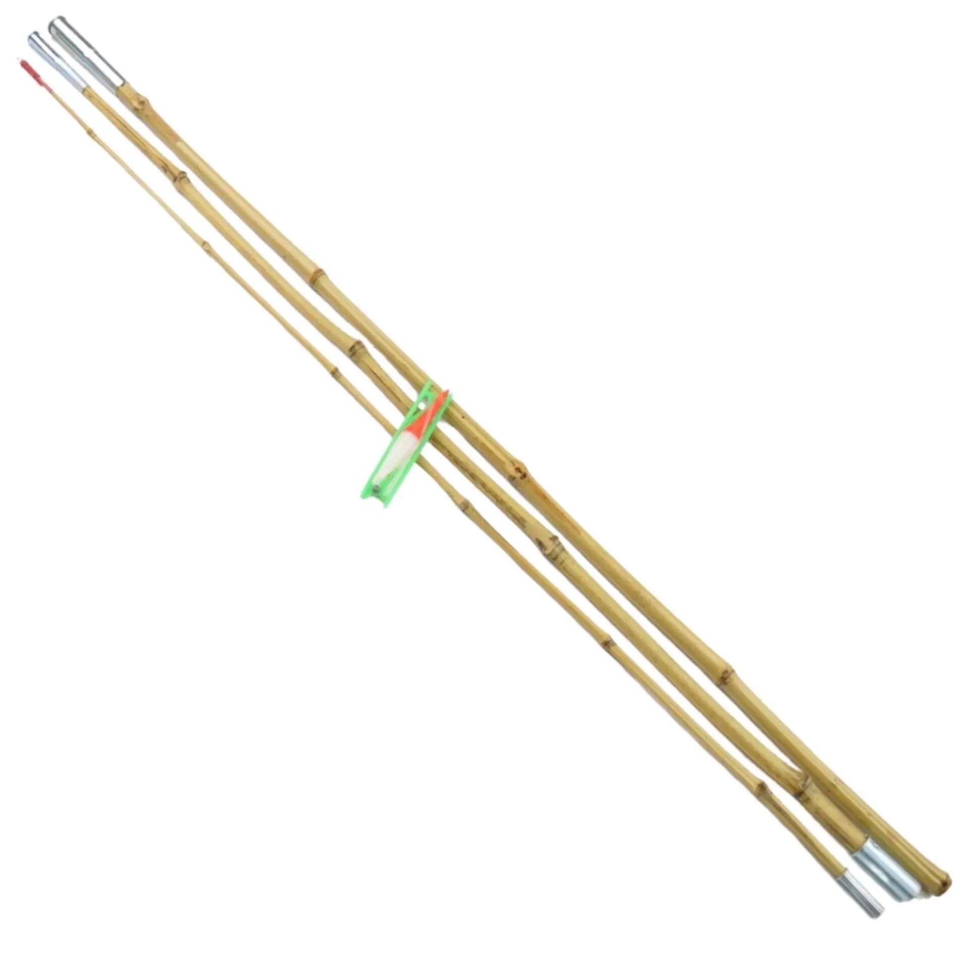 Canne à pêche traditionnelle en bambou Benson Outdoor démontable 2/2