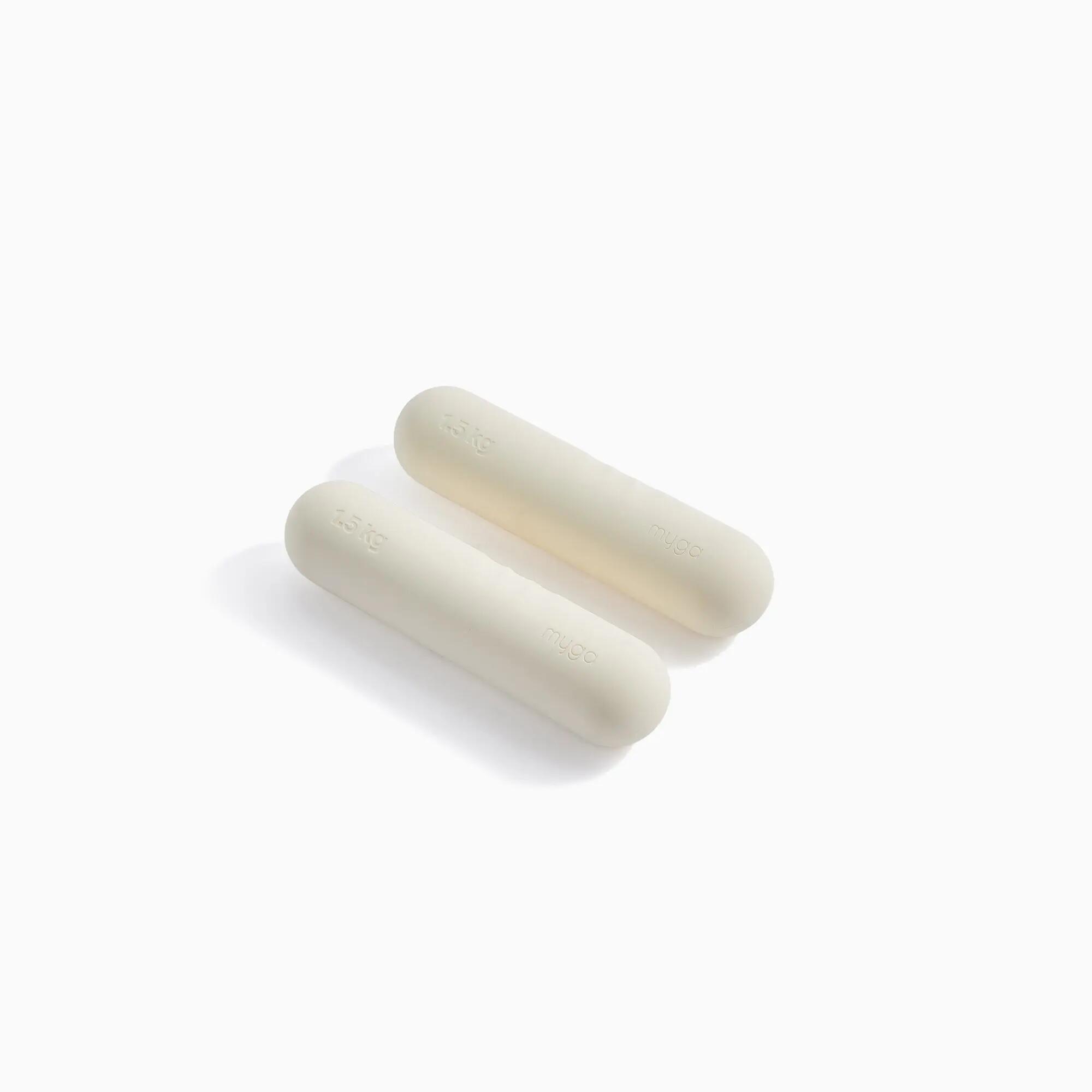 1,5 kg siliconen halter - Cream 3/6