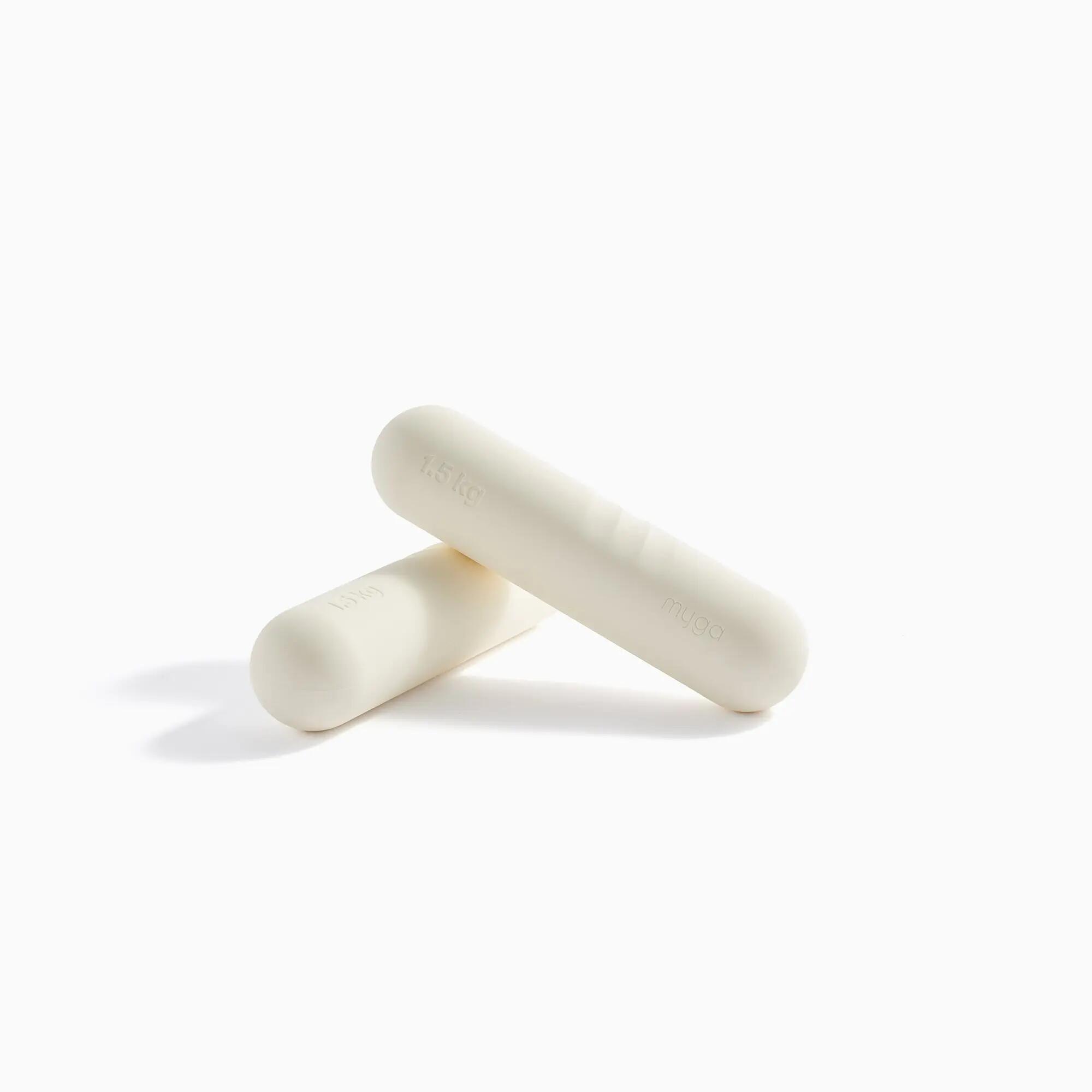 1,5 kg siliconen halter - Cream 2/6