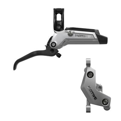 Freno a disco SRAM Motive Ultimate V2 4 pistoni con leva carbonio e viti titanio