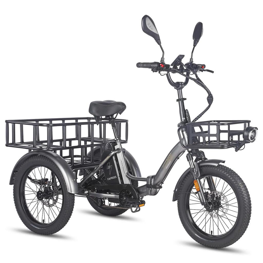 Diàndòng huòyùn sānlúnchē FAFREES F20 Mate,Batéria 48V 21Ah,20"*3,0"