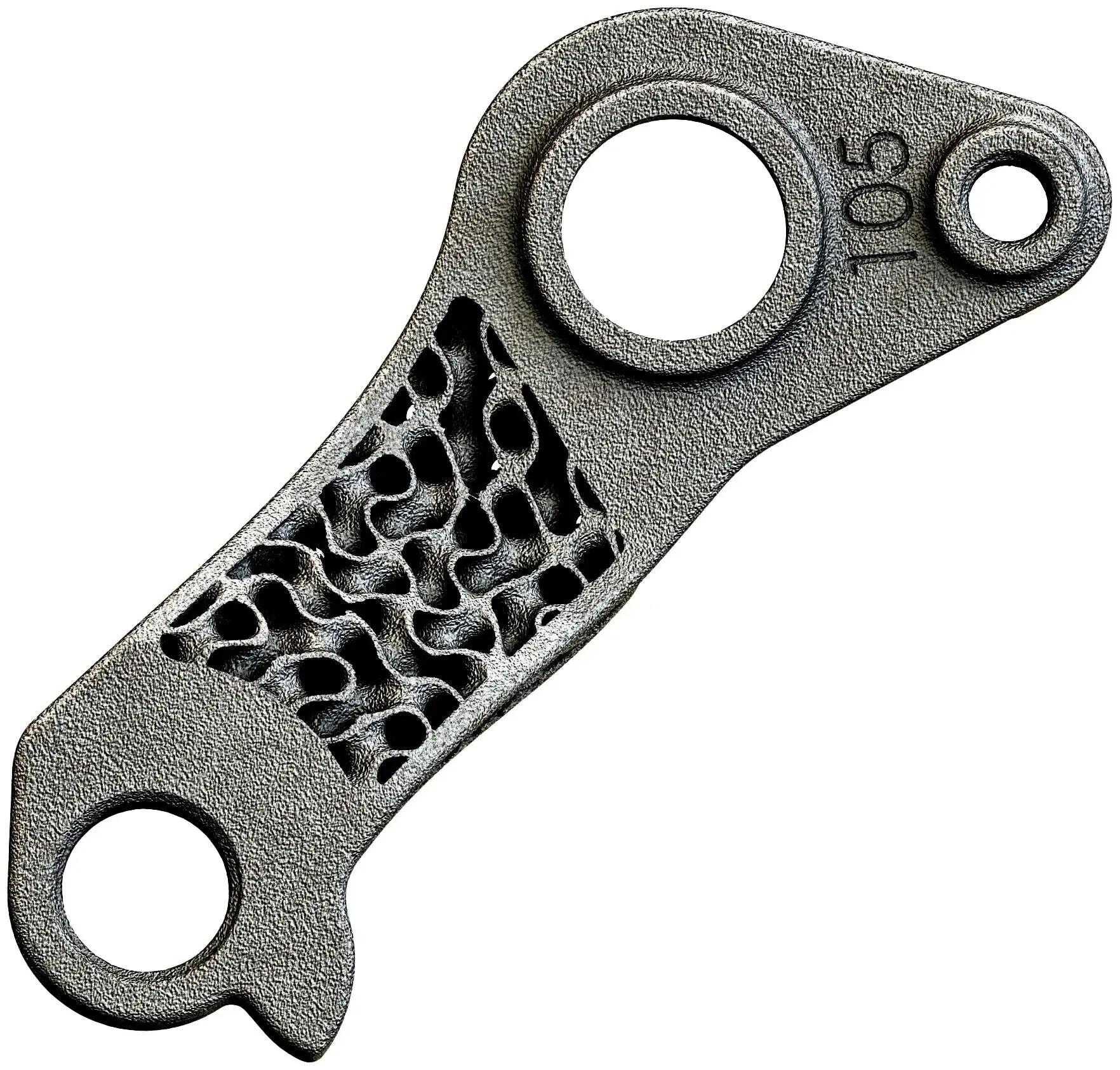 Dérailleur direct mount Shimano 105 Silca sur-coudage 3D 2/2