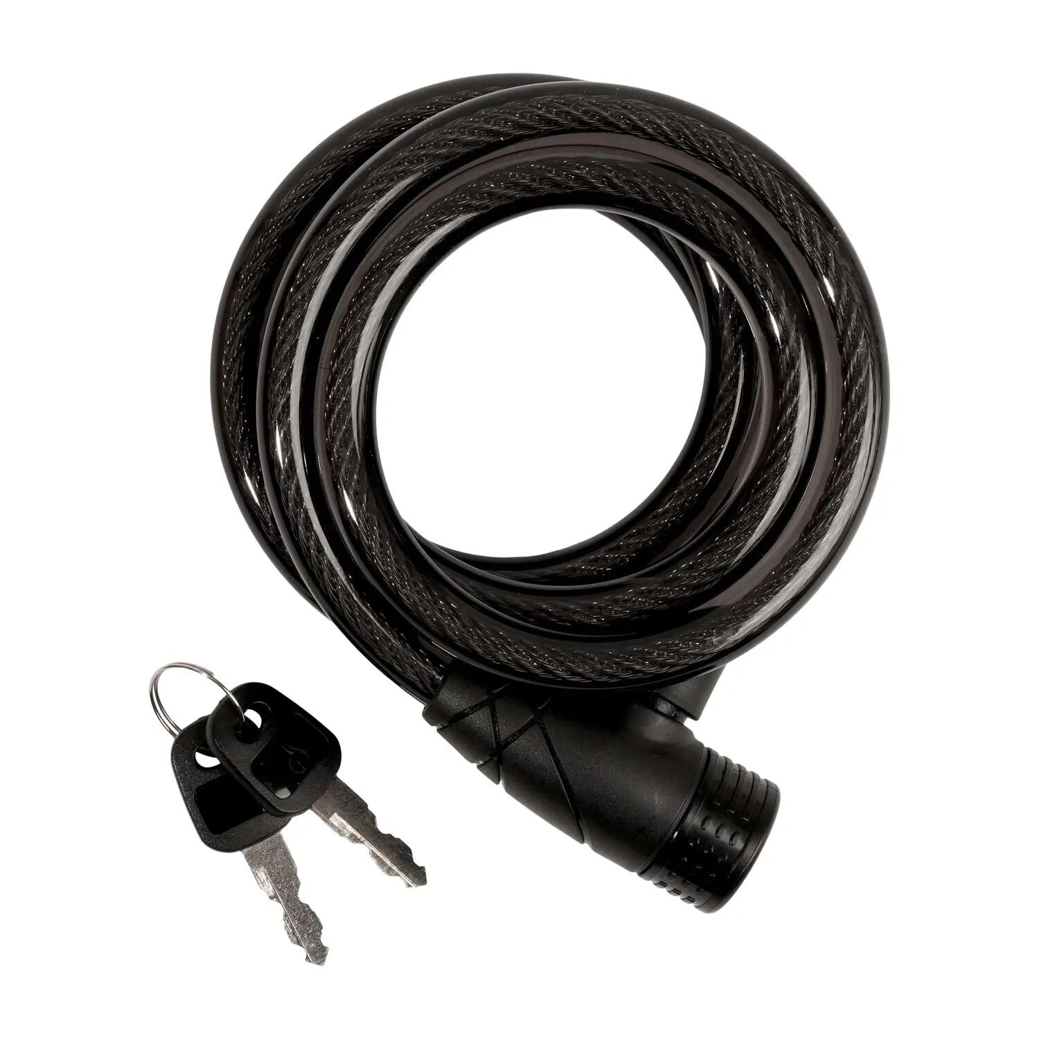 Antivol à câble spiral Urban Proof Dutchperfect 12 mm 1500 mm 1/3