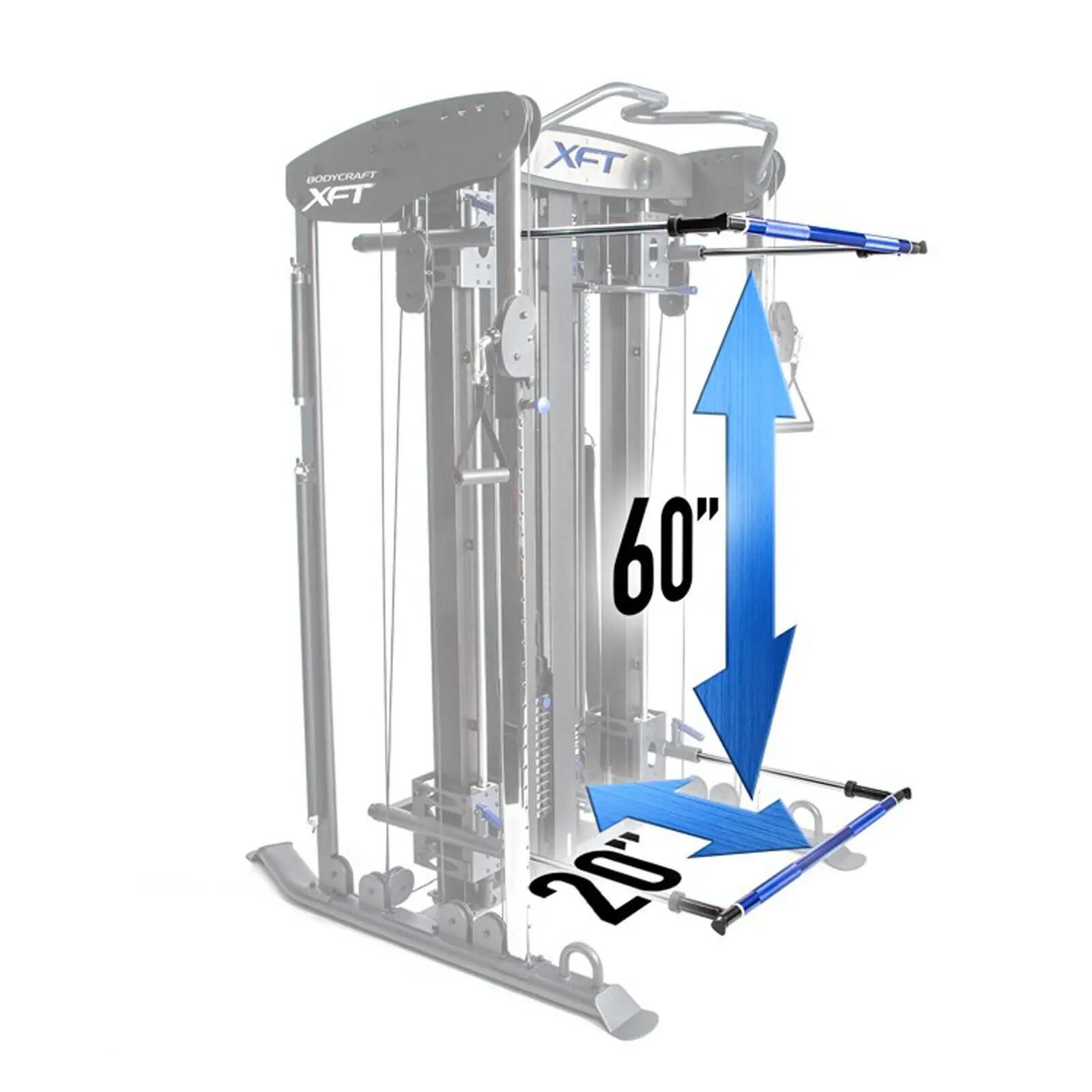 Krachtstation - Krachttraining - XFT - 90 kg - Zwart 2/4
