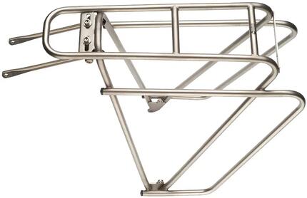 Porte-bagages arrière Tubus Logo Classic acier chromé 26 kg