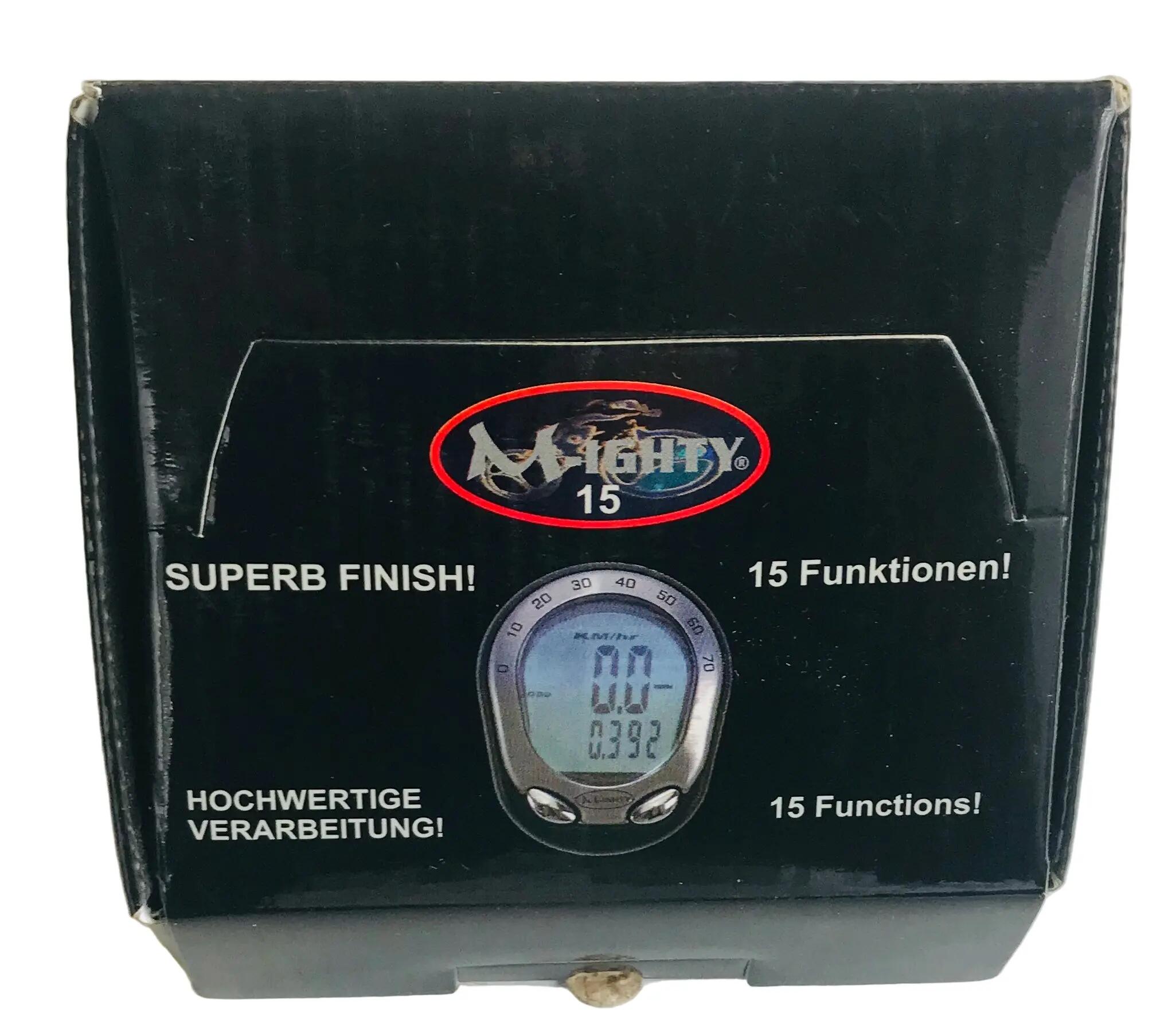 Ordinateur de vélo Messingschlager m-ighty 15 fonctions LCD 2/2