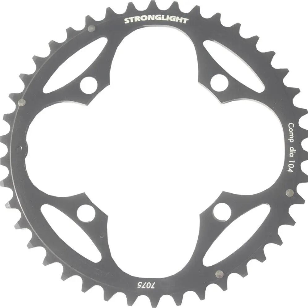 Mono MTB chainring Stronglight 4BRA 7075 8-9V.
