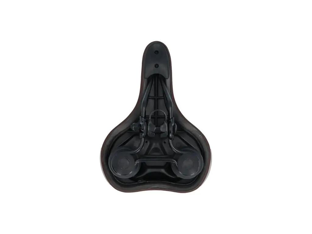 Selle vélo DRESCO Liberty confort lisse marron foncé 2/5