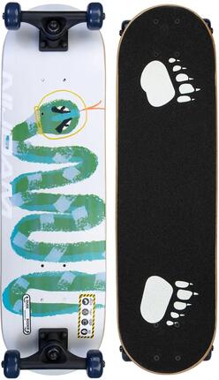 Skateboard débutant Nijdam Rookie deck standard patins adhérents