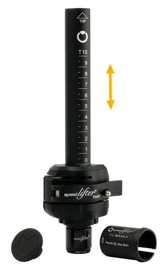 Podnóżek mostka BySchulz Twist T8, regulacja 8 cm, ahead 1 1/8 (25,4 mm)