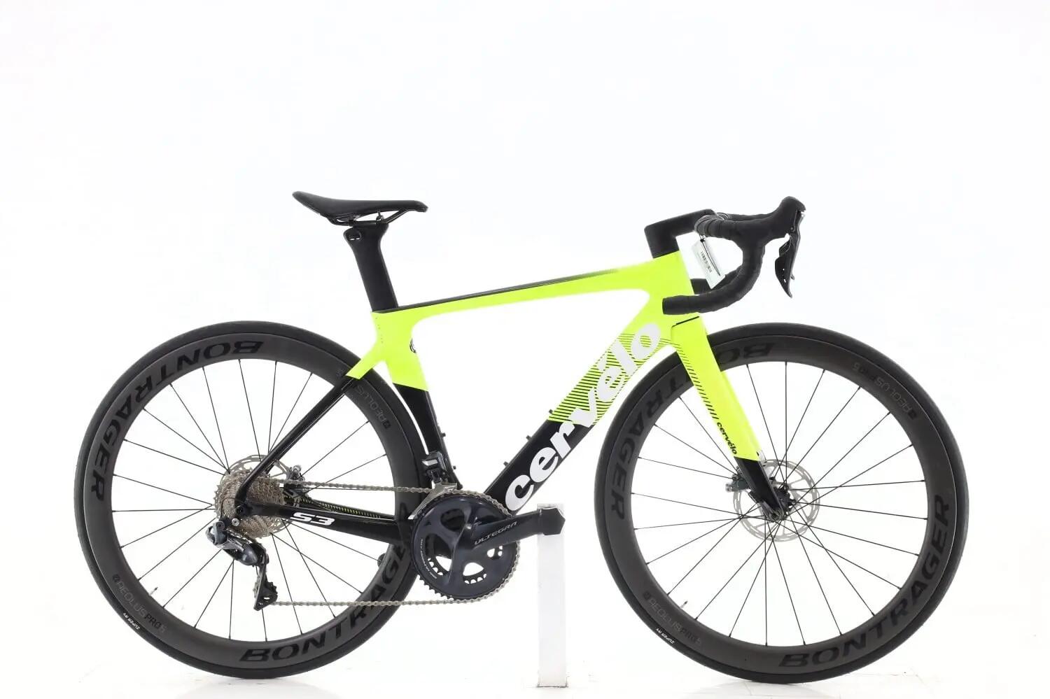 Vélo de route reconditionné · Cervelo S3 Serie Di2 11V · Très bon état 1/8