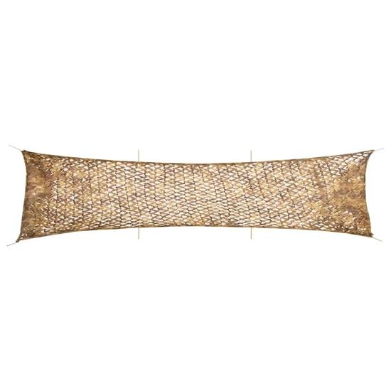 Filet camouflage en tissu Oxford avec housse de rangement VidaXL