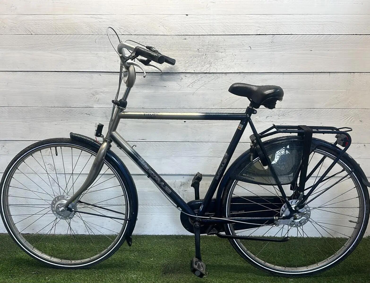 Batavus stadsfiets bike, zwart 2/2