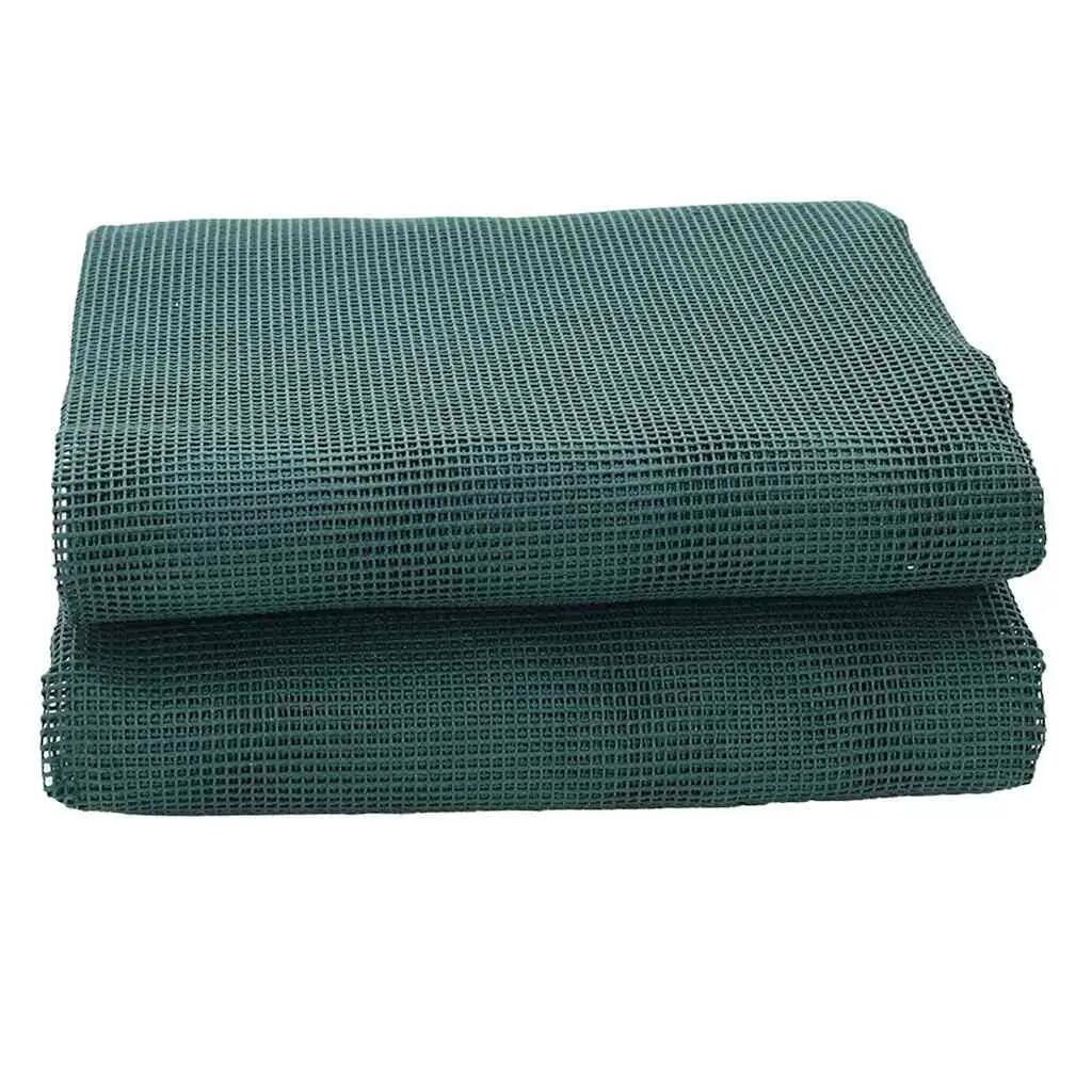 Tapis de tente extérieur polyester VidaXL vert anti-UV léger 3/3
