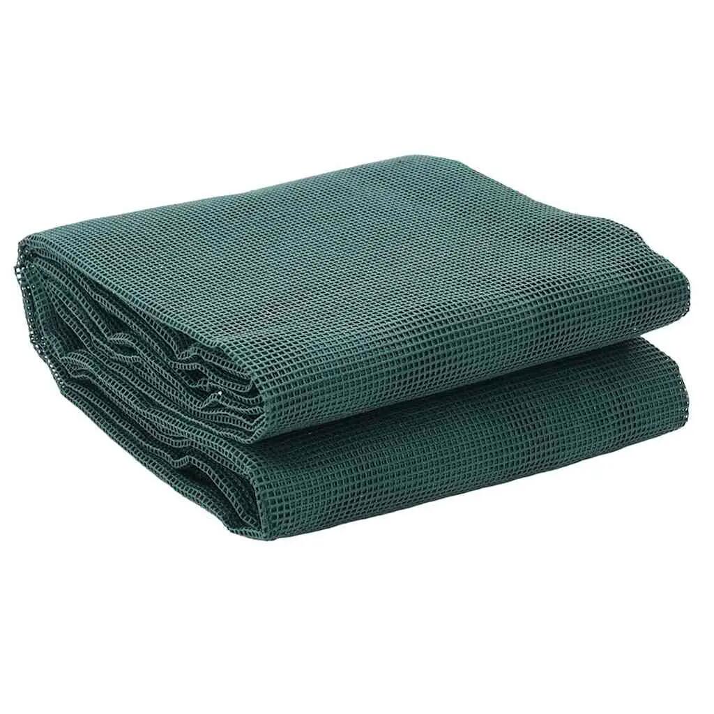 Tapis de tente extérieur polyester VidaXL vert anti-UV léger 2/3