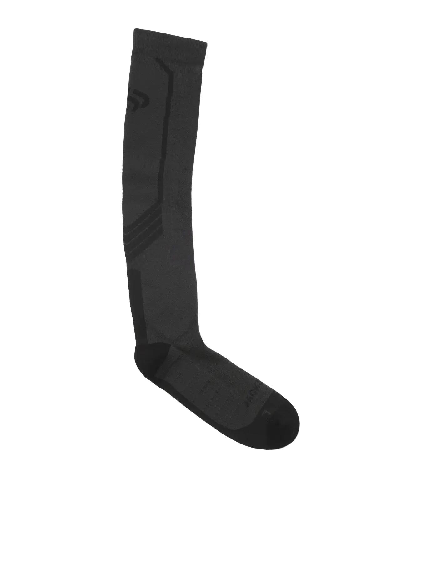 Homme Ski Chaussettes Techniques Mélange de Laine, Mi-bas P-50 Phantom 1/2