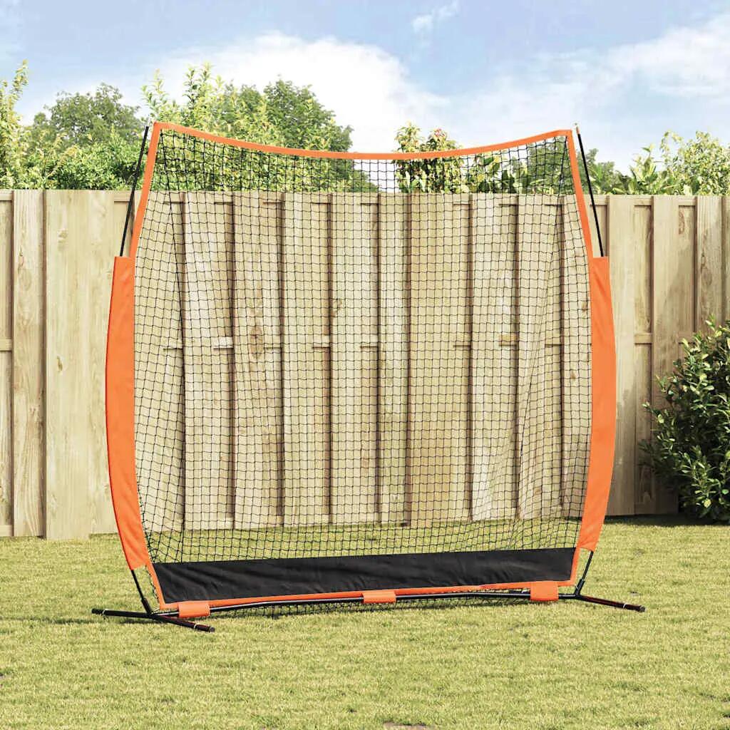 Filet d'entraînement baseball VidaXL polyester avec housse 4/4