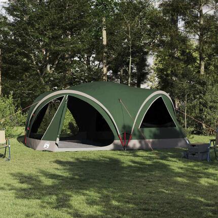 Tente de camping familiale VidaXL 10 places imperméable bretelles