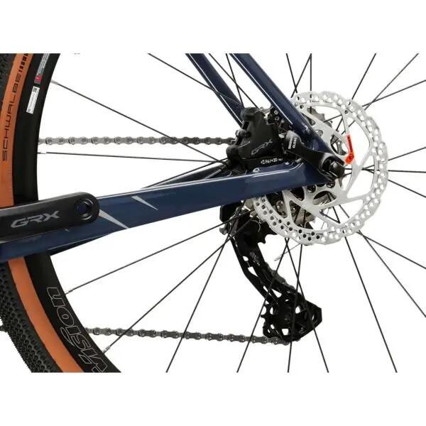 Vélo gravel Kross Esker 8.0 carbone Shimano GRX 2x12 freins à disque 2/3