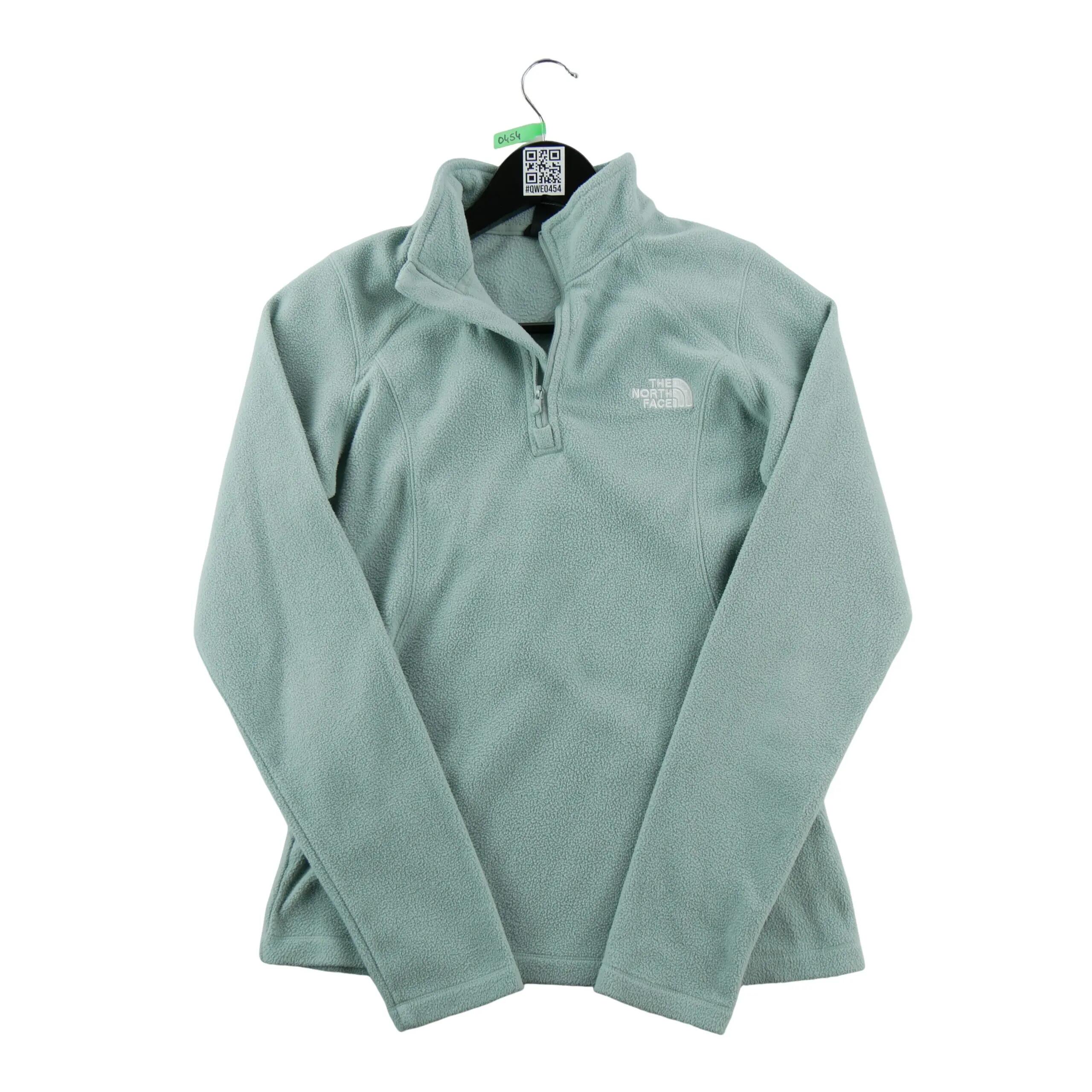 Second life - Pulover fleece damă 1/4 Zip albastru - Foarte bun