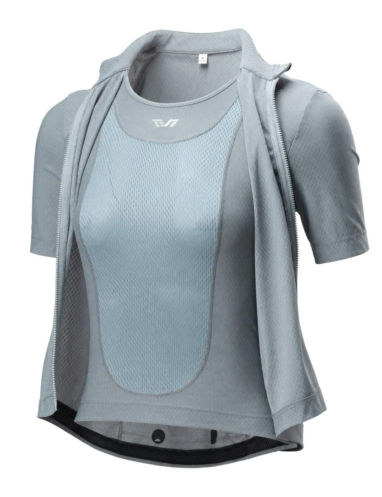 TVI 2-in-1 Kurzarm Fahrradjacke Damen 2/8