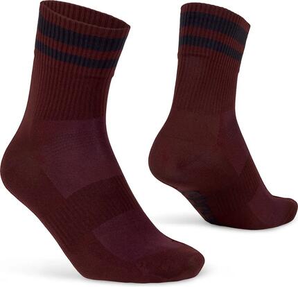 Chaussettes vélo hautes GripGrab Coolmax original stripes unisex