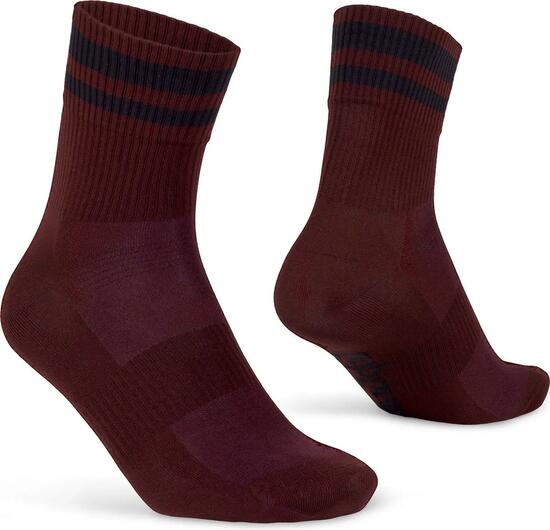 Chaussettes vélo hautes GripGrab Coolmax original stripes unisex