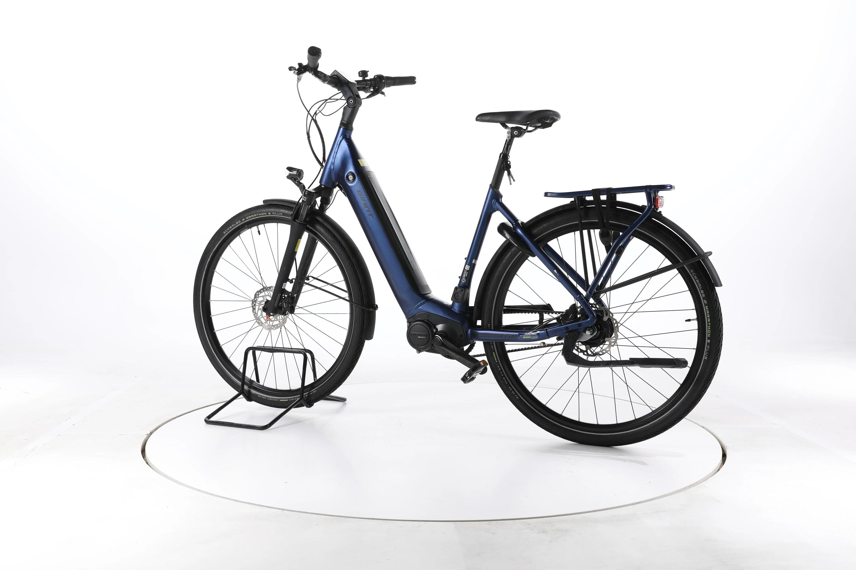 Tweedehands - Giant Dailytour E+ 1 RT City E-Bike Lage instap - Goed 7/7