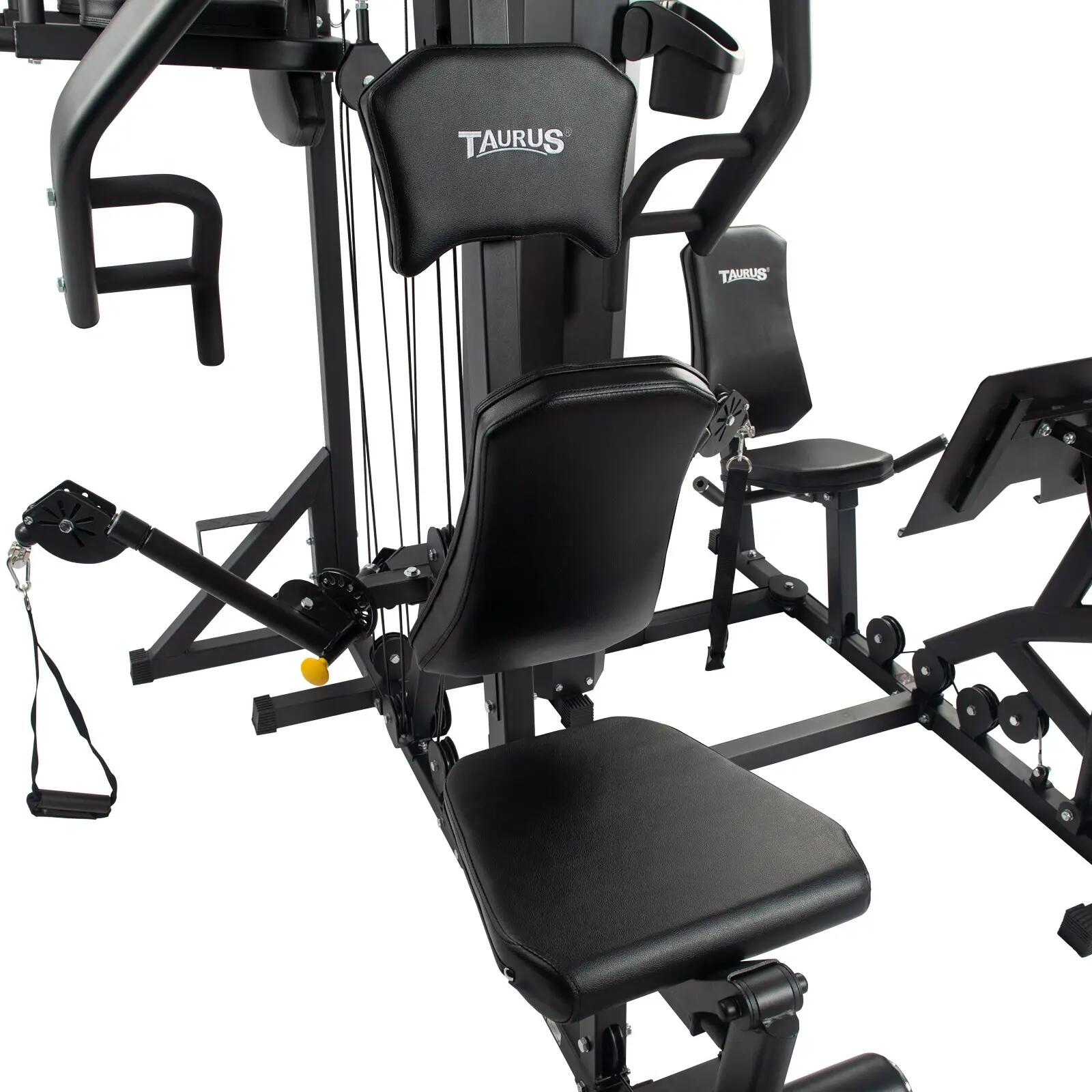Krachtstation - Krachttraining - WS5 - Multipress - Zwart 3/4
