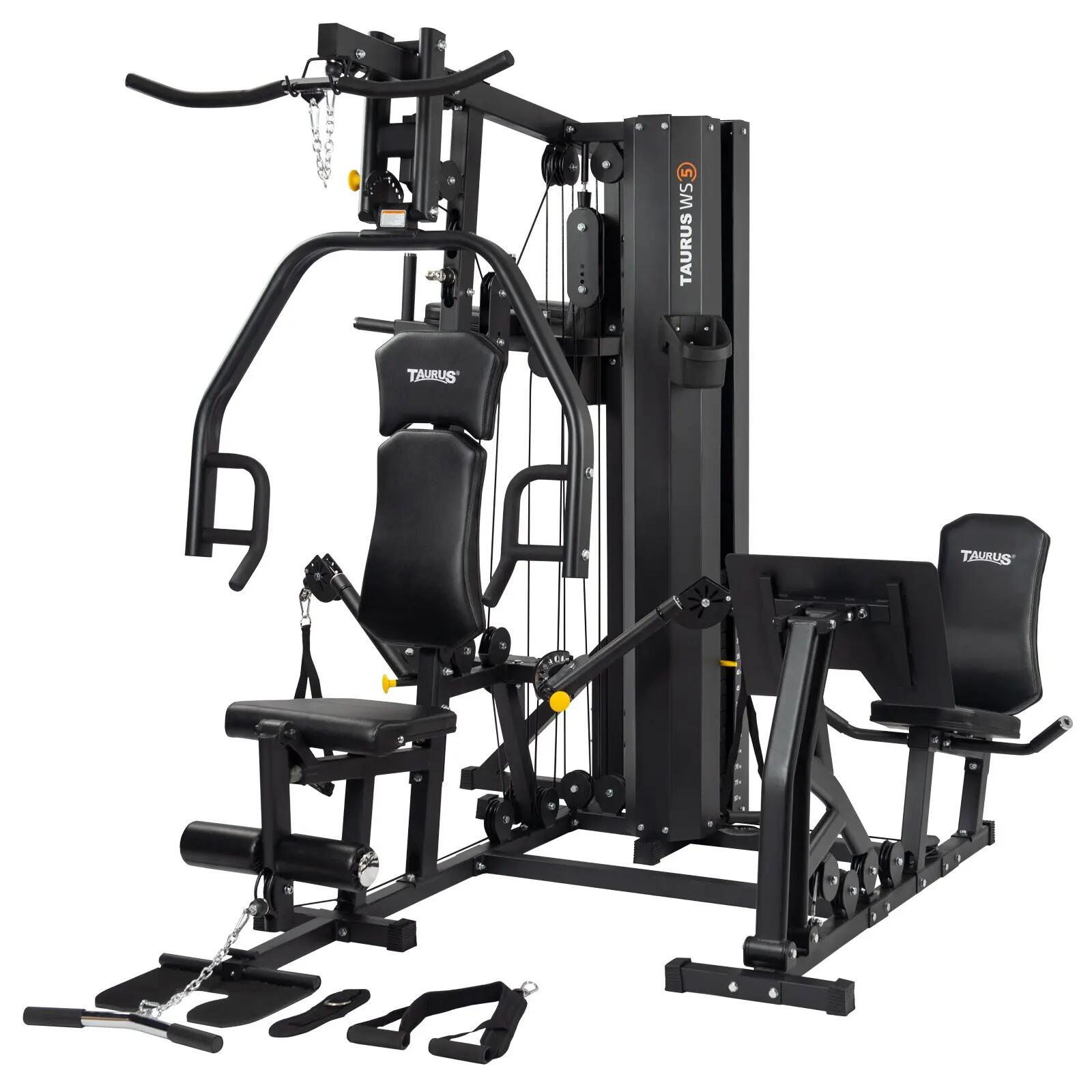 Krachtstation - Krachttraining - WS5 - Multipress - Zwart 2/4