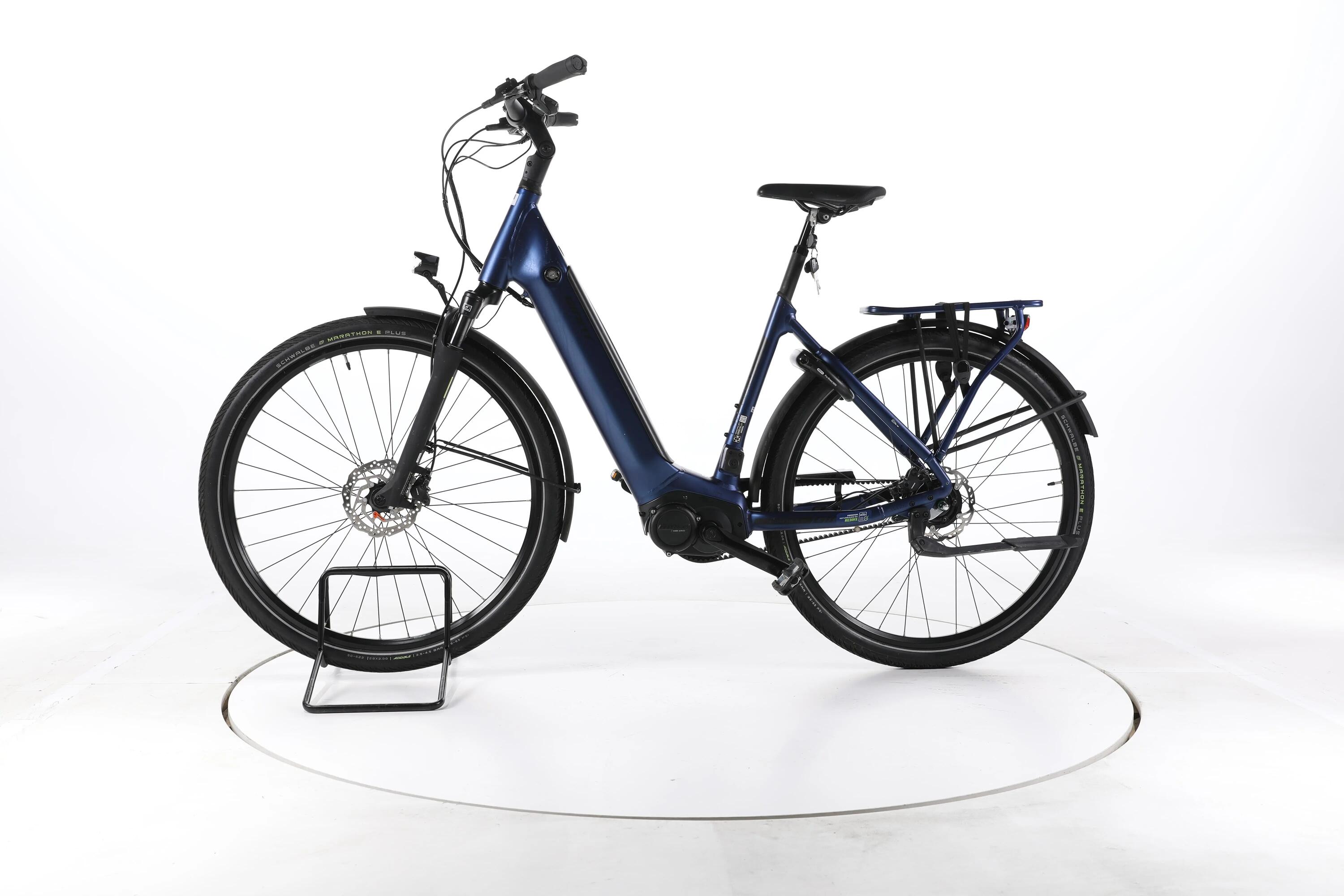 Tweedehands - Giant Dailytour E+ 1 RT City E-Bike Lage instap - Goed 6/7
