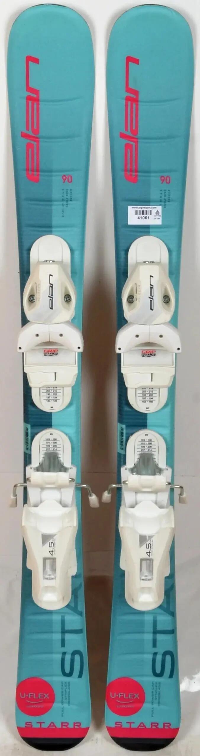 RECONDITIONNE - Skis junior Elan STARR blue - BON 1/1