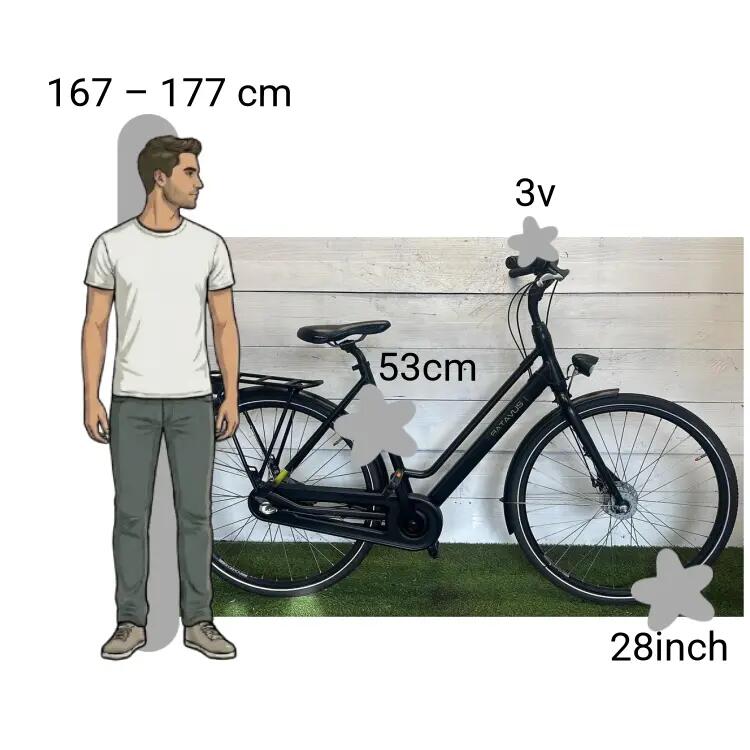 Bicicletta usata Batavus Fonk 2/4