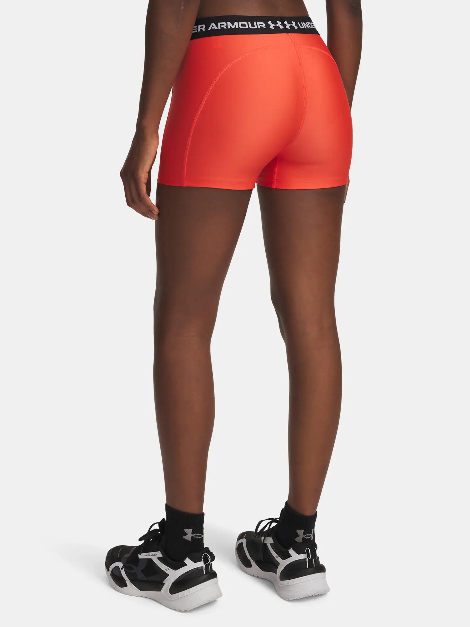 Női rövidnadrág Under Armour HeatGear Shorty-RED 2/3
