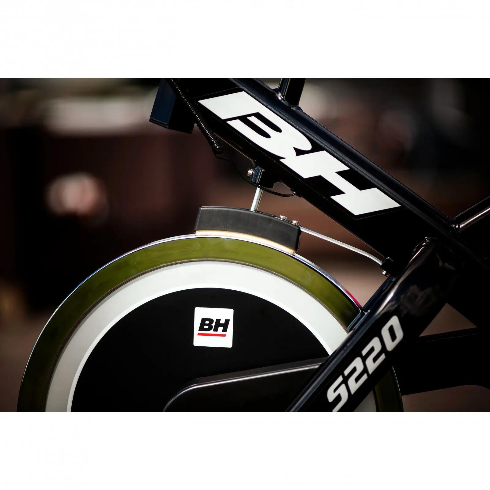 Indoorfiets - Mycron S220 - Vliegwiel 22 kg, verstelbaar zadel, triatlonstuur 3/4
