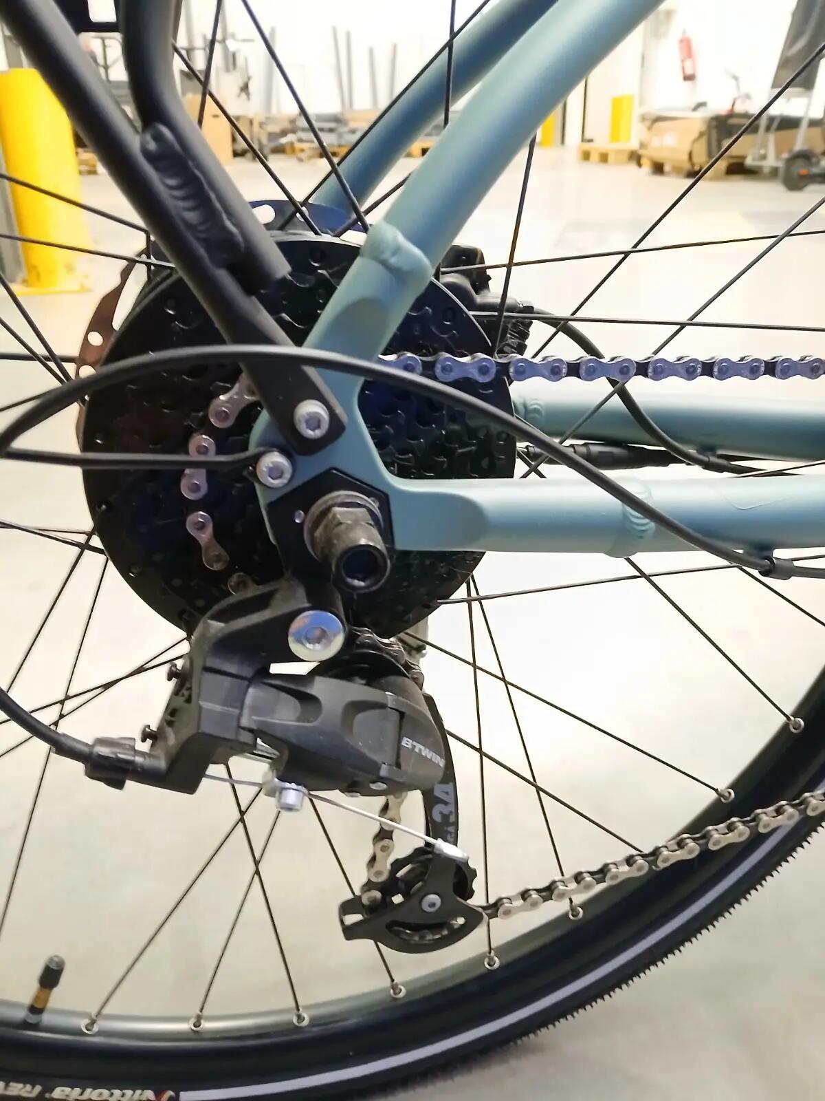 Segunda Vida - Bicicleta Elétrica de Cidade Longa Distância 500 Quadro Baixo Mar 5/5