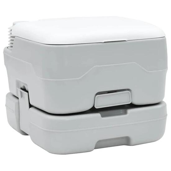 Toilette de camping portable VidaXL en polyéthylène