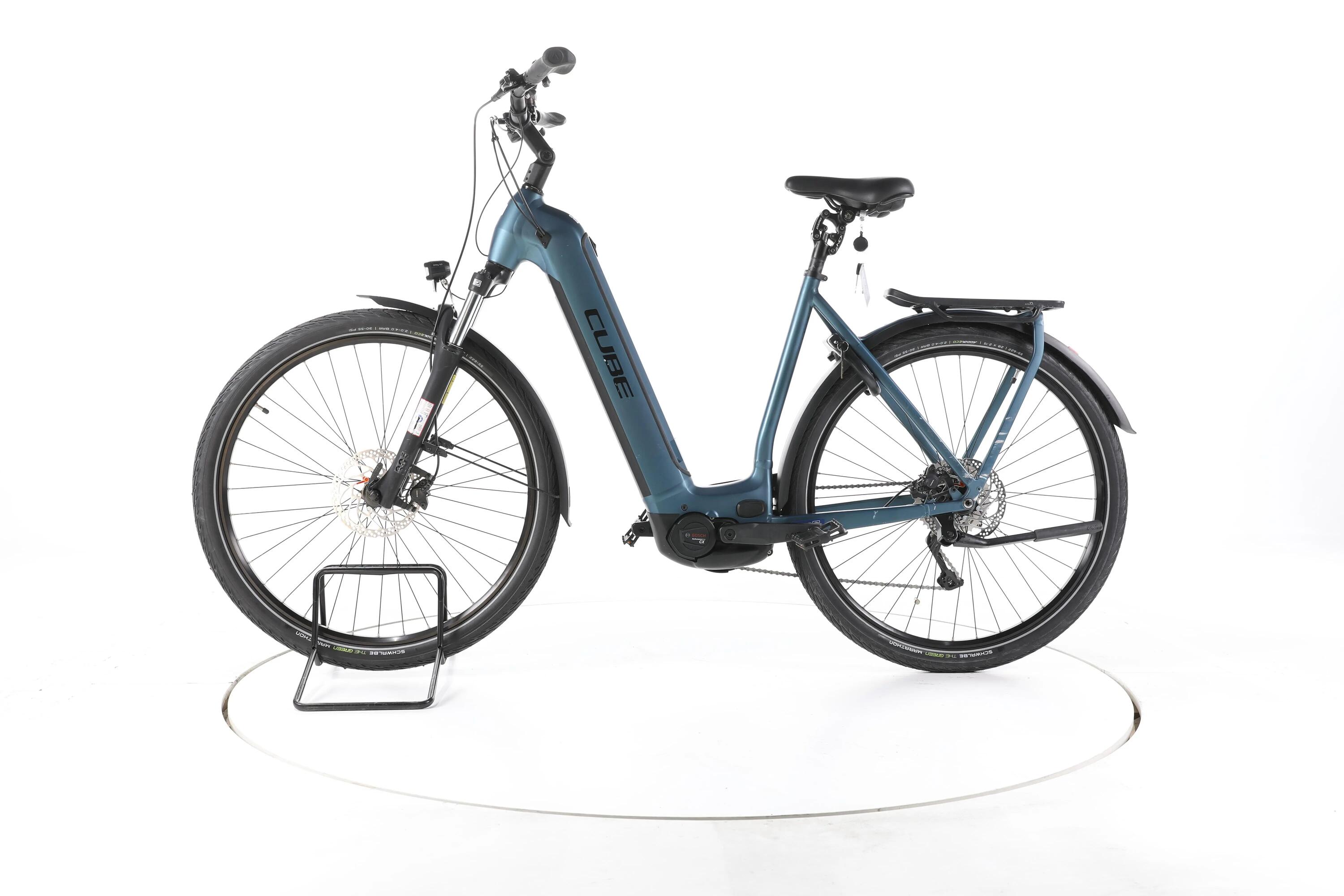 Tweedehands - Cube Kathmandu Hybrid ONE Trekking E-Bike Lage instap - Zeer goed 6/7