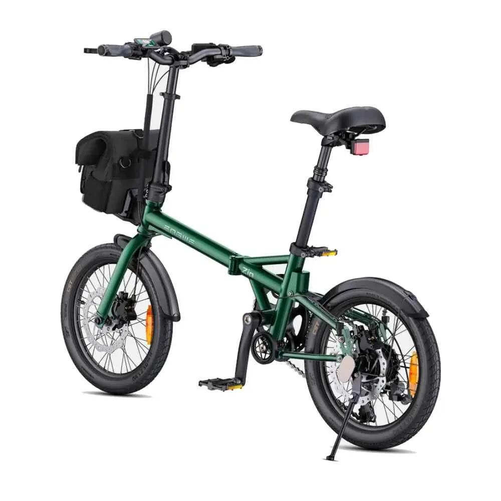 Zip Bicicleta Eléctrica Plegable, Motor 250W, 36V 10Ah, Neumáticos 16" Urbanos 3/4